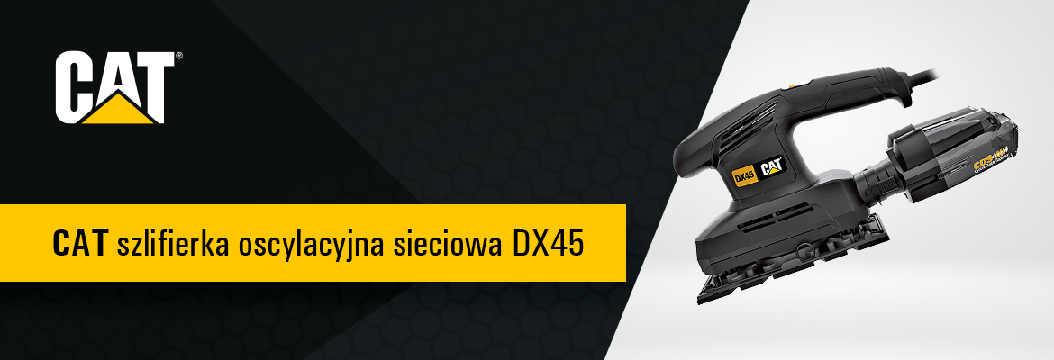 CAT szlifierka oscylacyjna sieciowa DX45