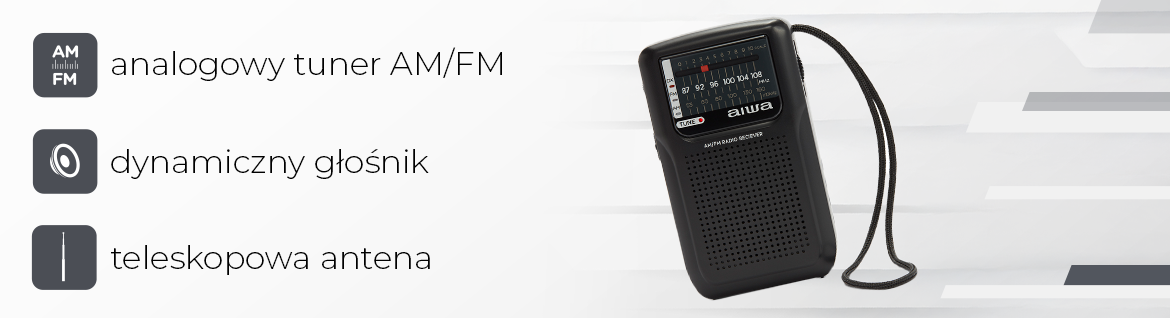 AIWA przenośne radio RS-33 8435256896961