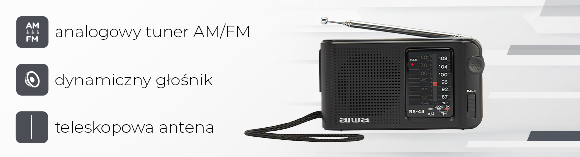 AIWA przenośne radio RS-44 8435256896978