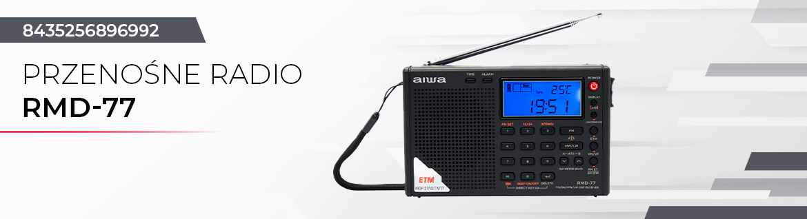 AIWA przenośne radio RMD-77 8435256896992