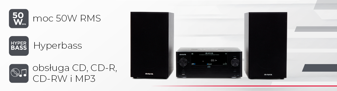 AIWA mini wieża MSBTU-500 50W 8435256898002