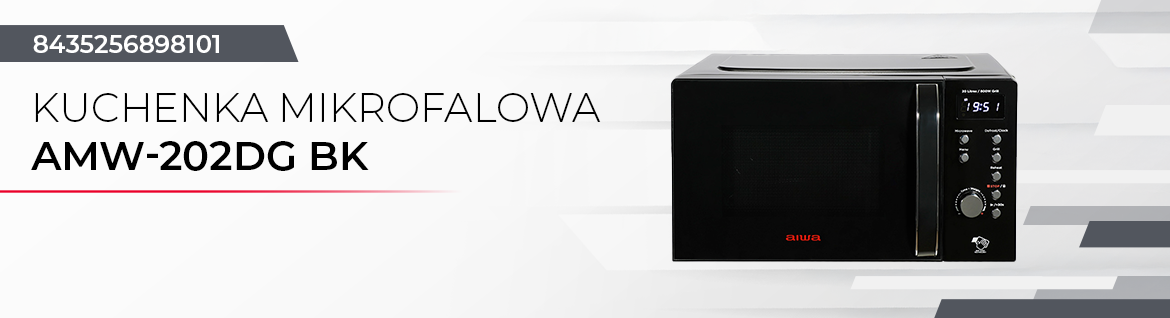 AIWA kuchenka mikrofalowa AMW-202DG/BK 20L 700W