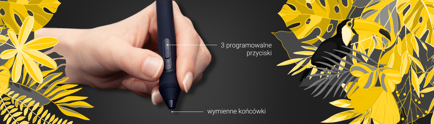 Rysik do tabletu Xencelabs 3 Button Pen