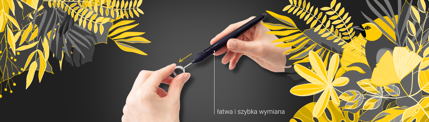 Końcówki do rysika Xencelabs Felt Nibs 10 szt.