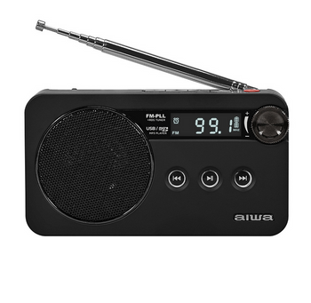 Radio FM AIWA RS-77PLL/BK czarny