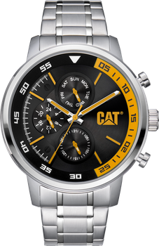 Zegarek stalowy CAT Sail Multi 46mm - stalowy pasek