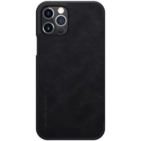 Nillkin Etui Qin Leather Case iPhone 12/12 Pro czarne